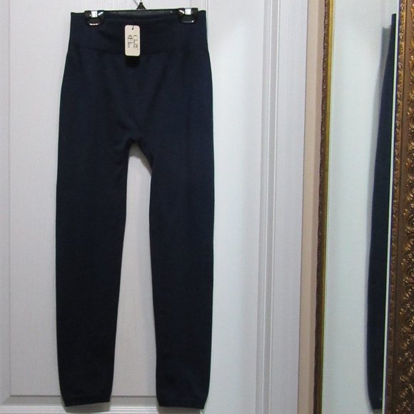 Pants Navy Blue footless leggings lined - Picture 3 of 6